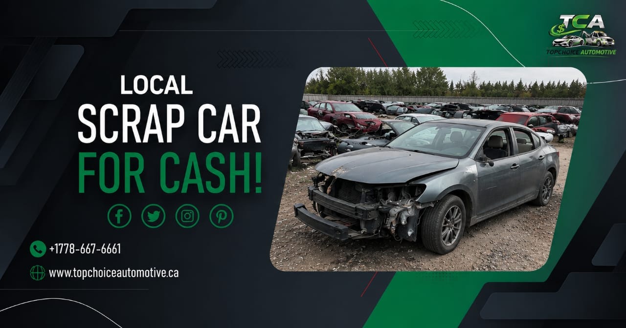 Local Scrap Car For Cash