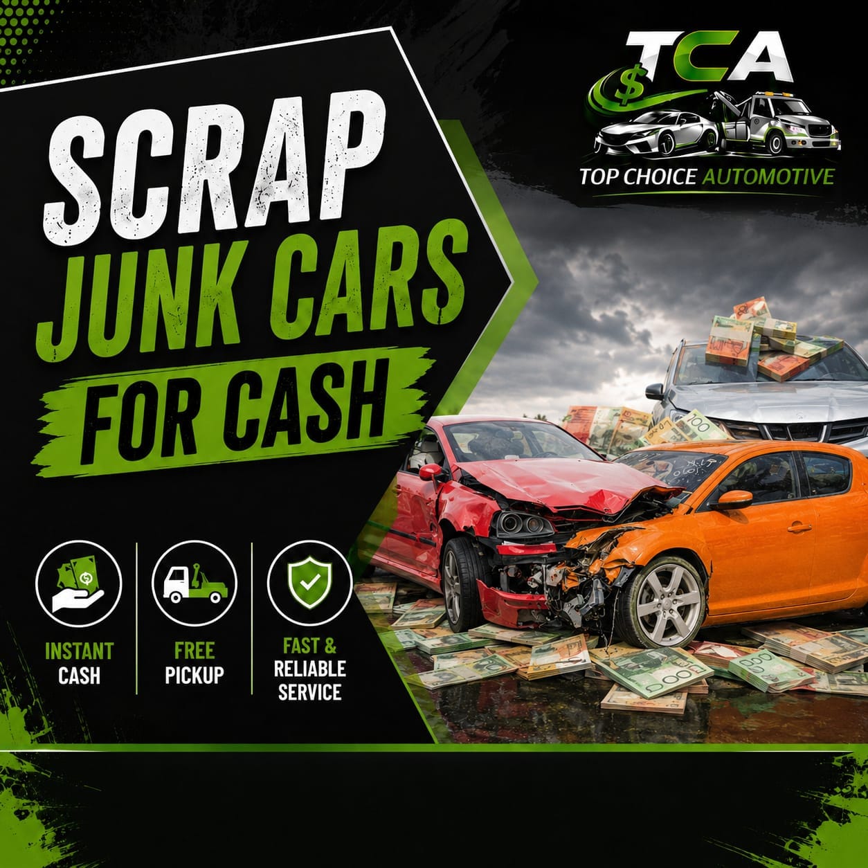 Scrap Junk Car For Cash