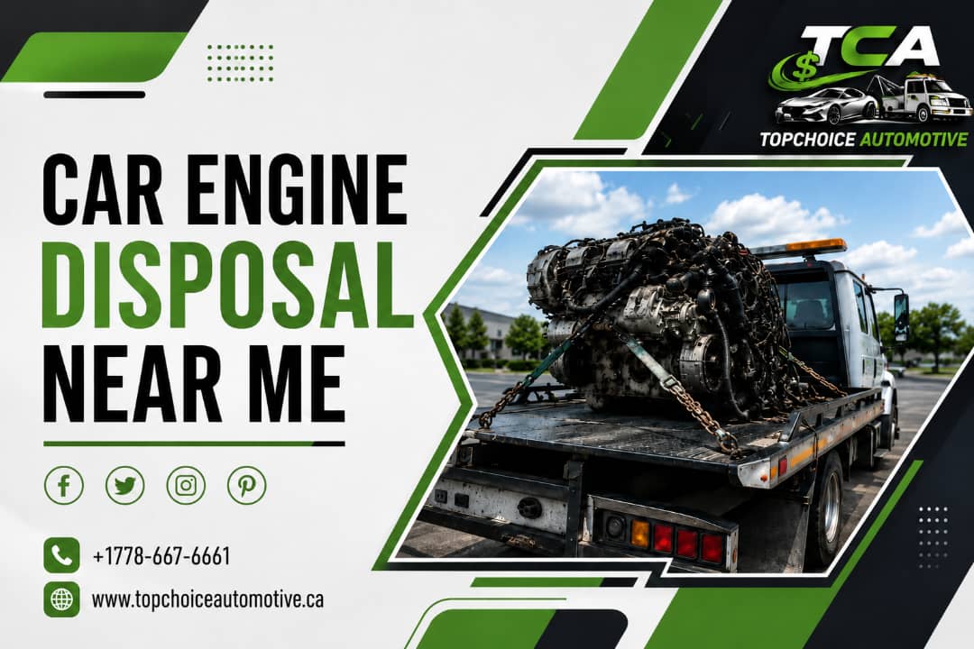 Car Engine Disposal Near Me in Chilliwack BC